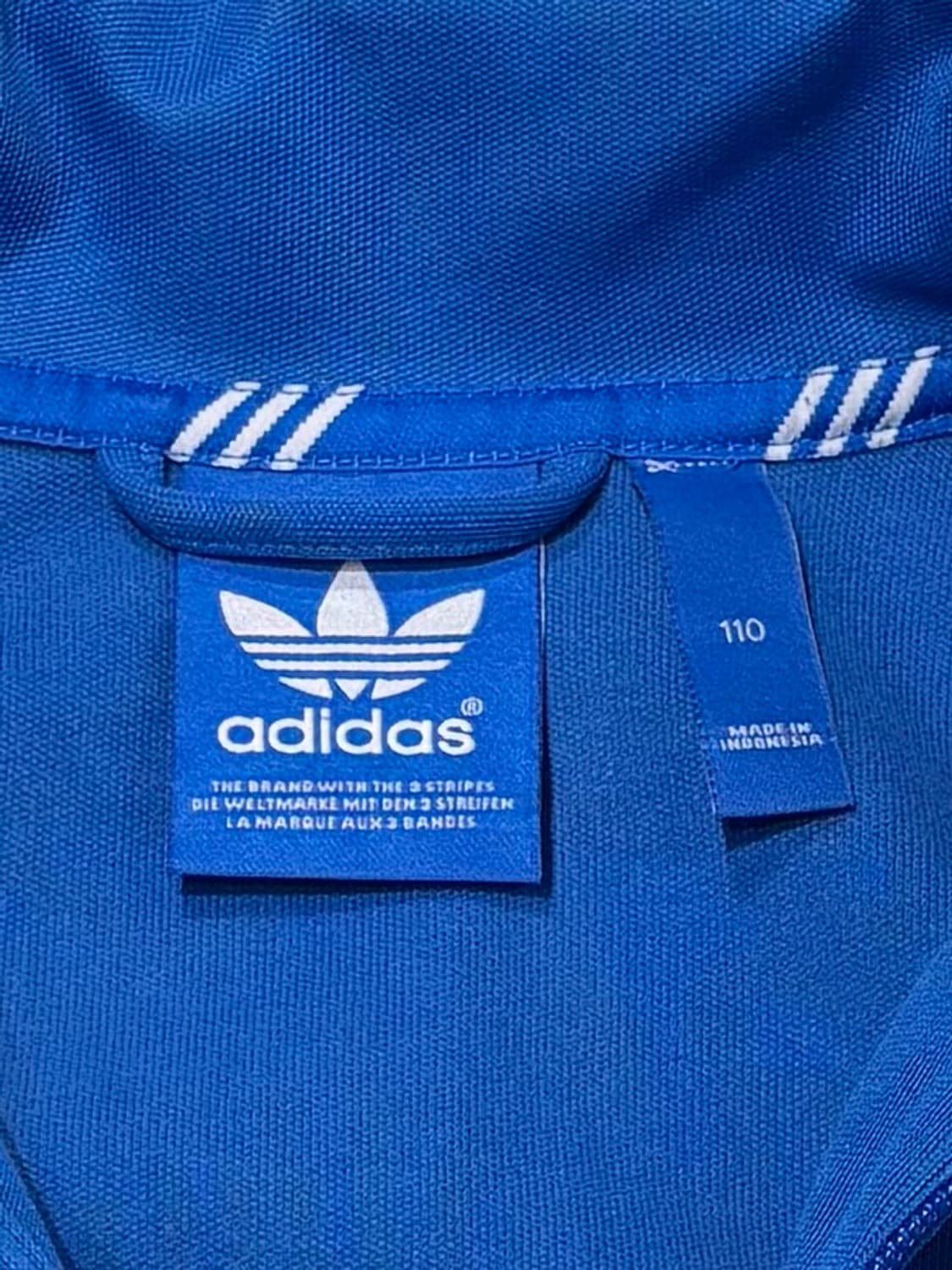 아디다스 유로파 블루 삼선 트랙탑 상품이미지6