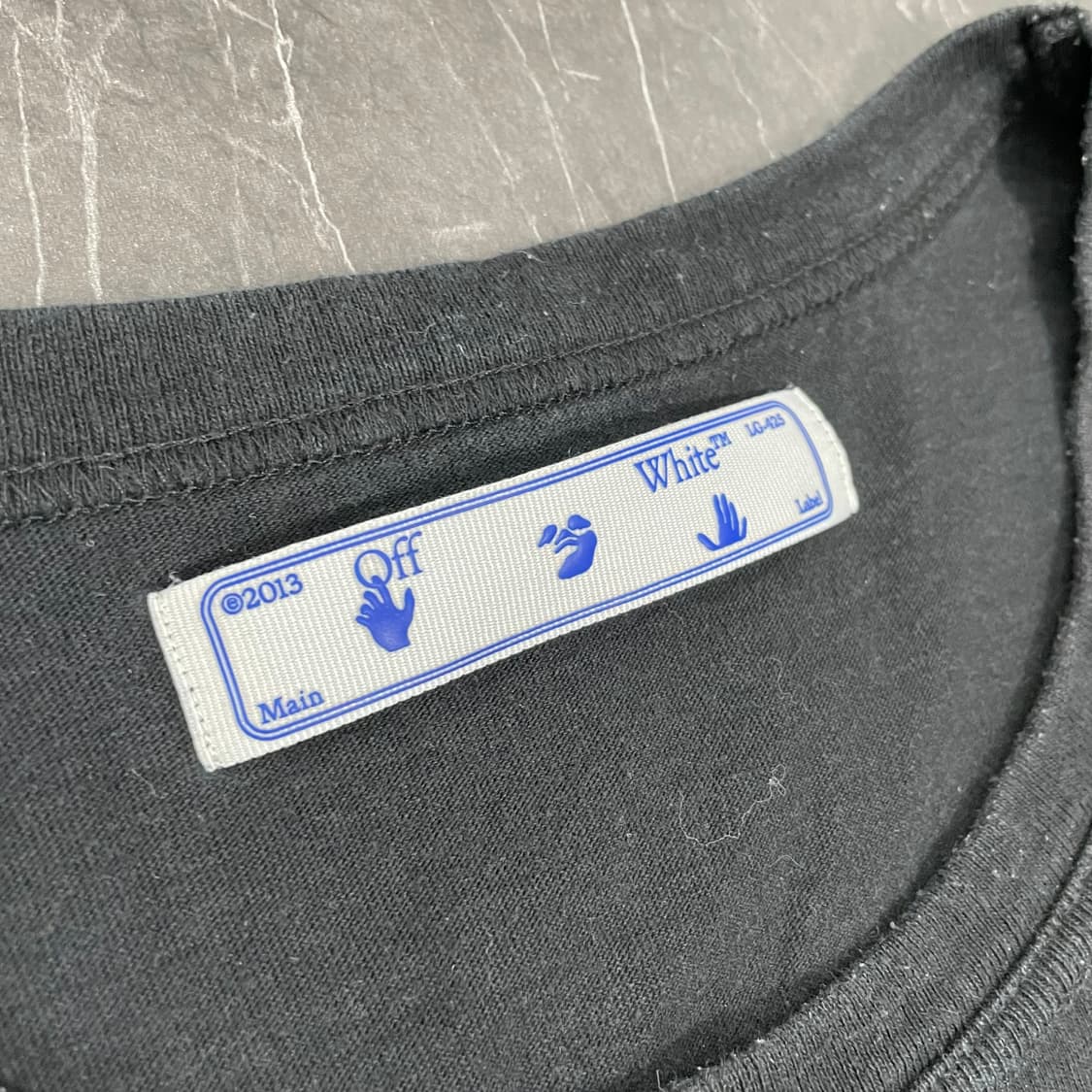 오프화이트 파이어 테이프 에로우 반팔 상품이미지5