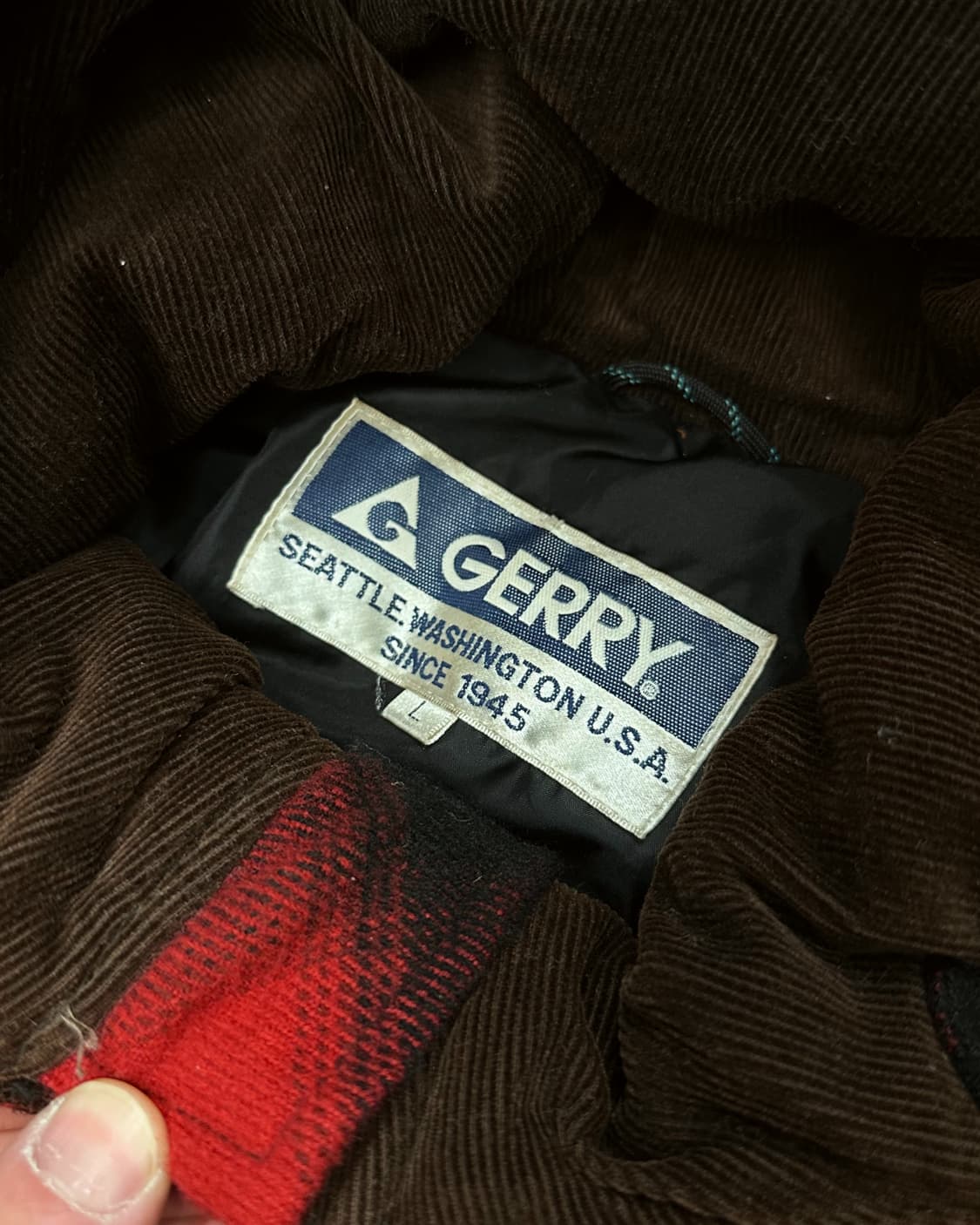 GERRY 80's check flannel hunting jacket 상품이미지5