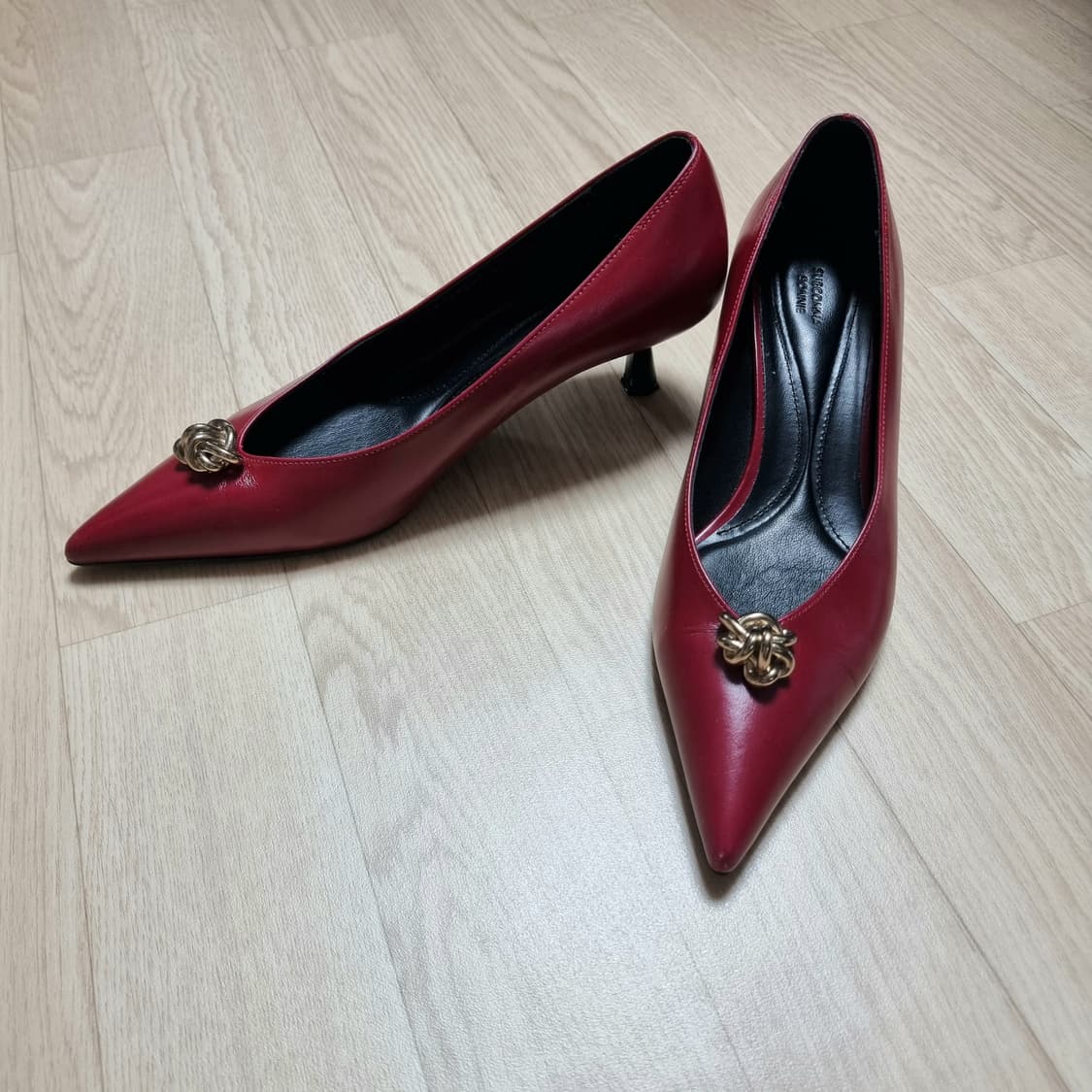 슈콤마보니 구두 펌프스 (240/표기370) 상태최상 상품이미지9