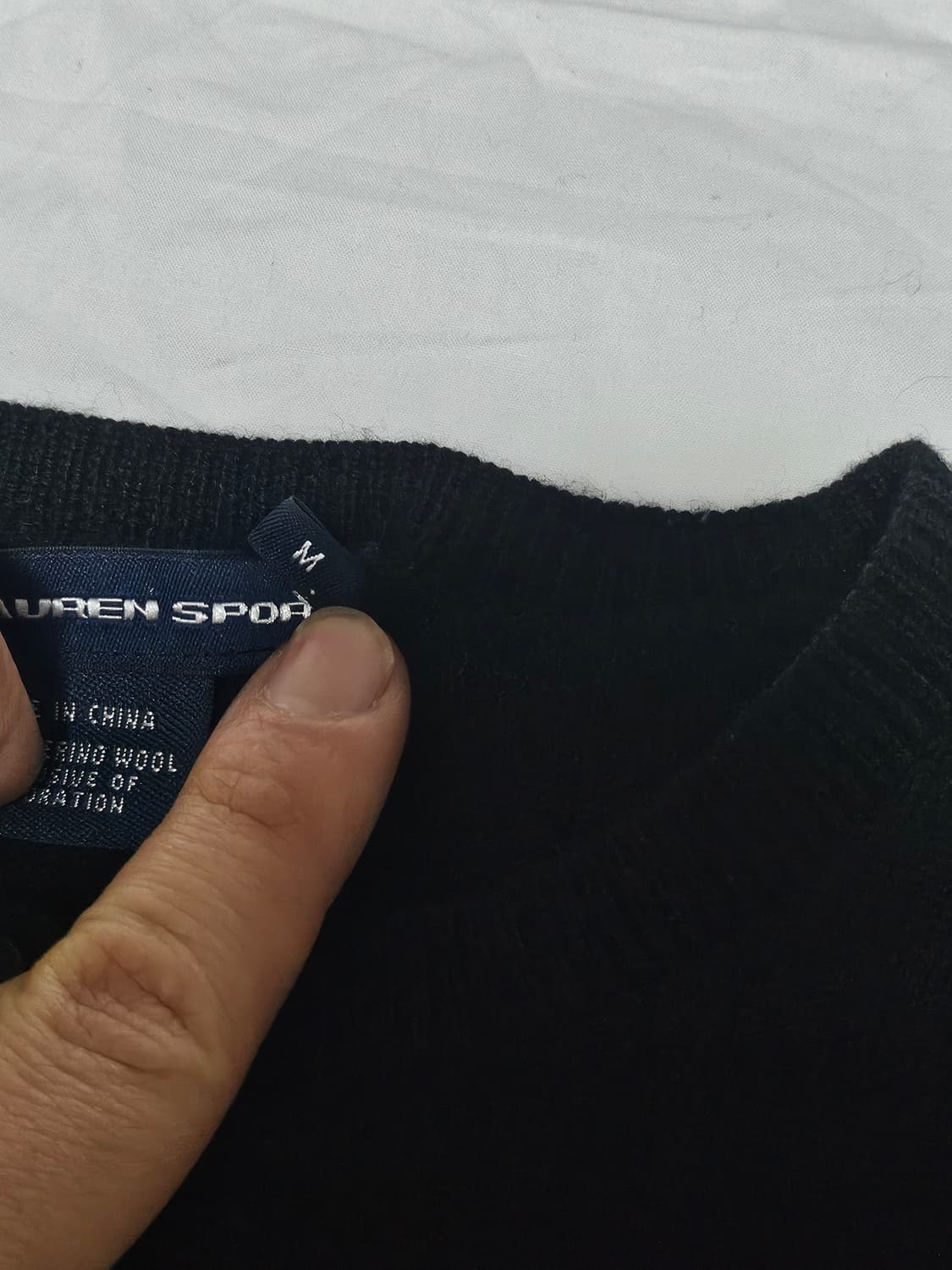 폴로랄프로렌 핀터깔 딱붙핏 라운드넥 가디건 M 상품이미지4