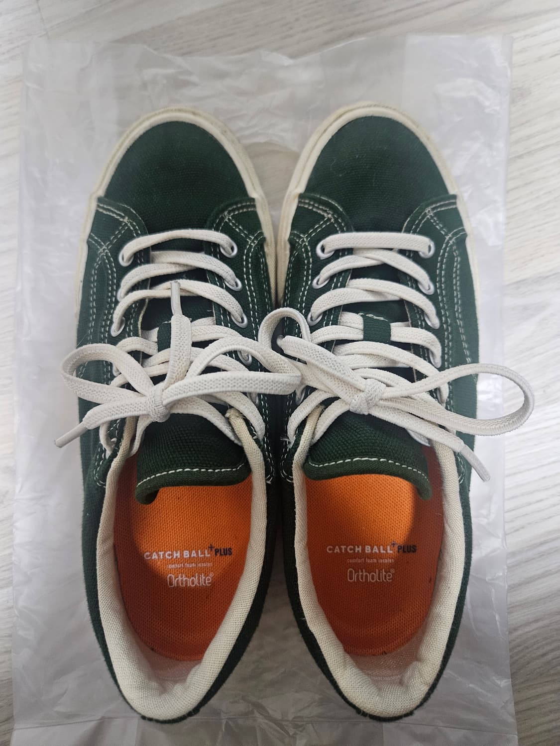 캐치볼  스니커즈 BP-02_다크그린 240 상품이미지2