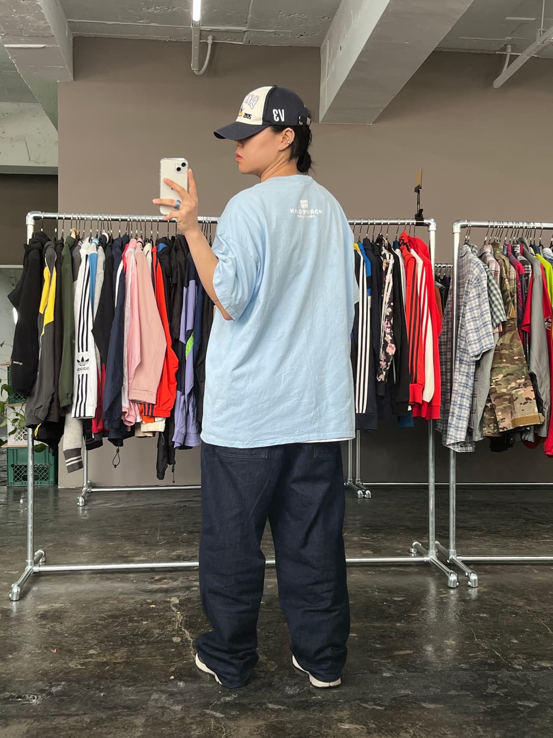 빈티지 프린팅 반팔 티셔츠 상품이미지5