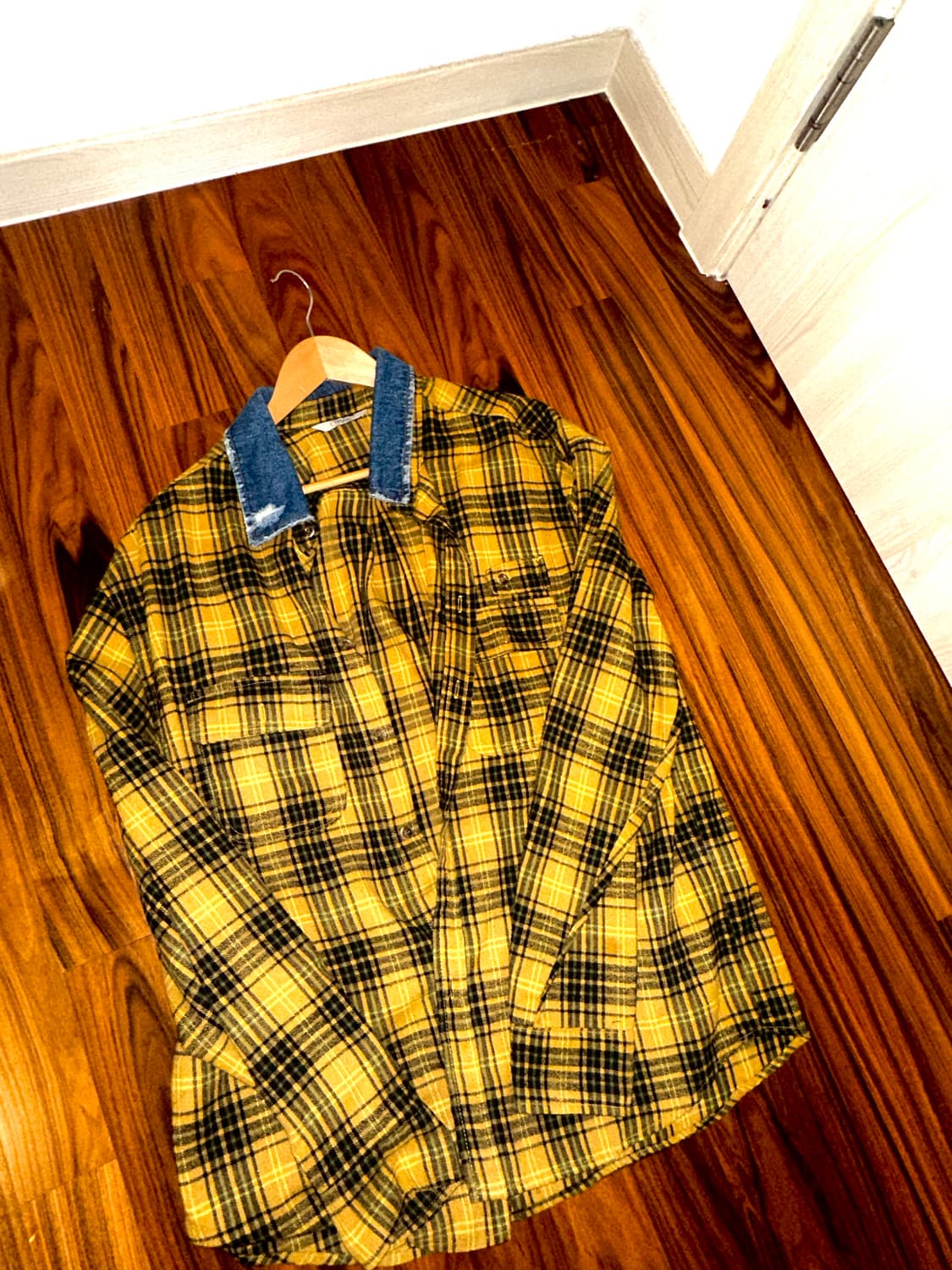 vintage check shirt 상품이미지1