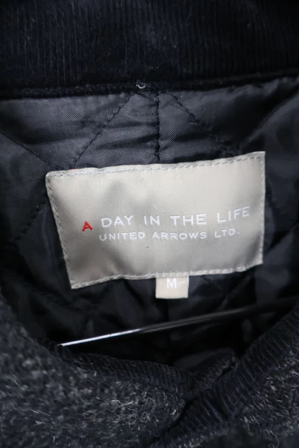 United Arrows Wool Quilted Shirt Jacket 상품이미지3