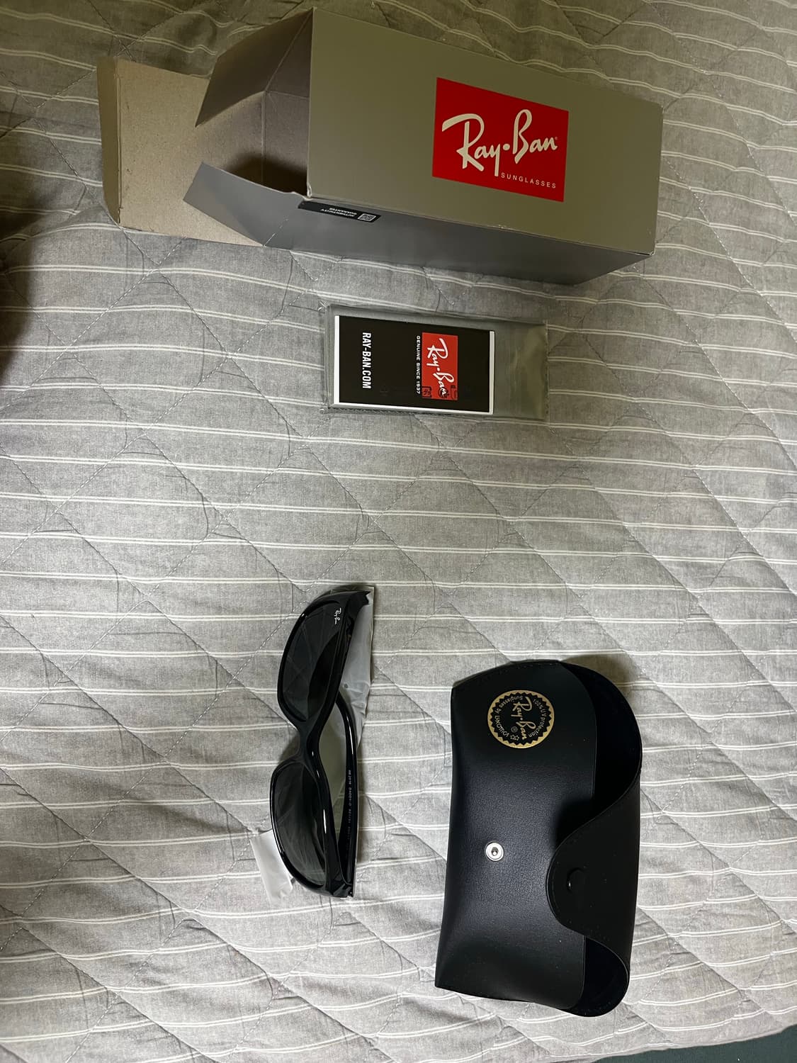 레이밴 대디-O II 폴리쉬드 블랙 프레임 그린 클래식 G-15 렌즈 상품이미지5