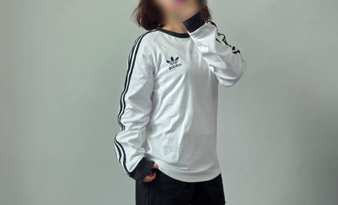 [프립]아디다스 오리지널스가타카나 긴팔티 상품이미지2