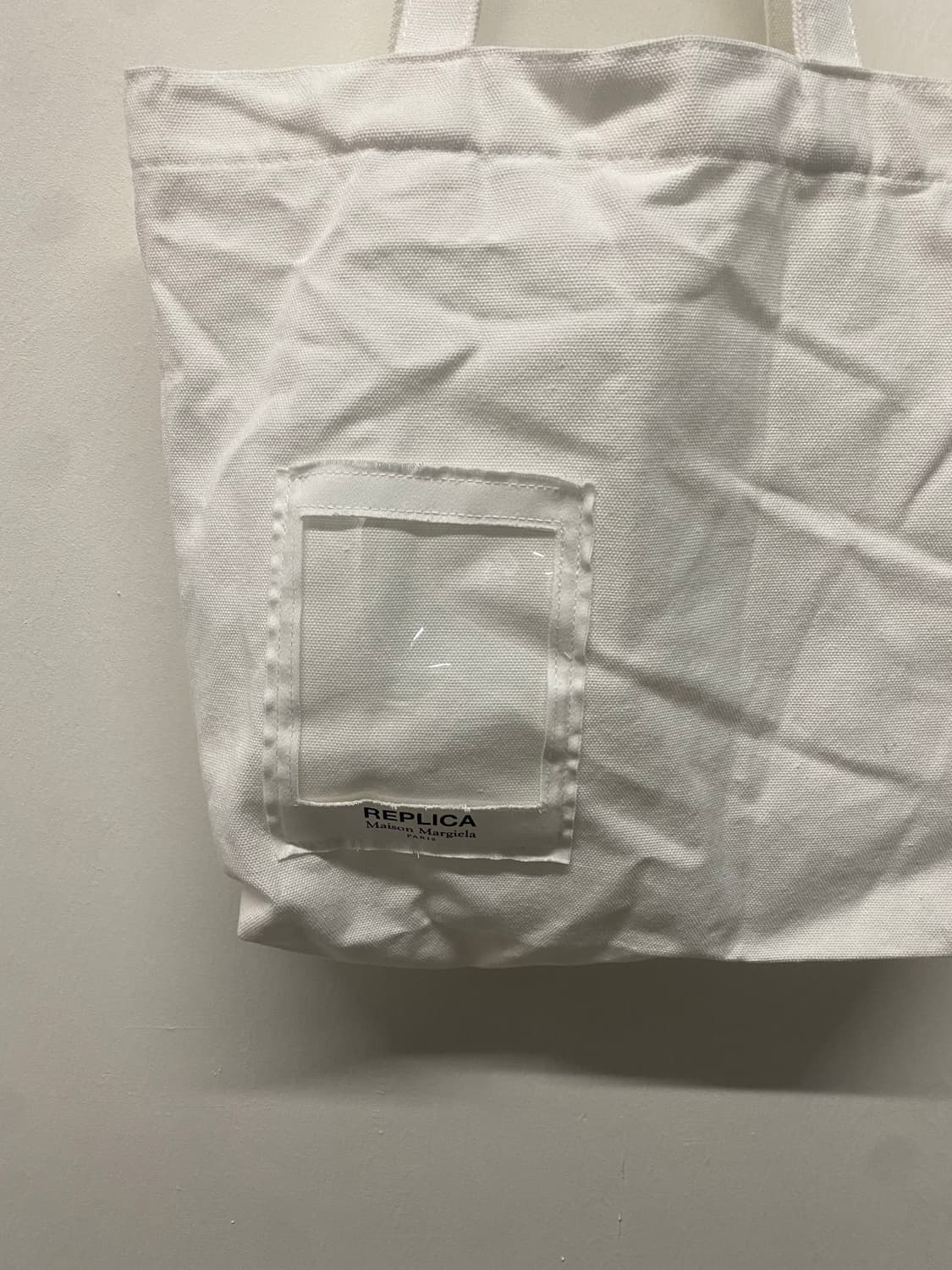 메종 마르지엘라 화이트 에코백 상품이미지4