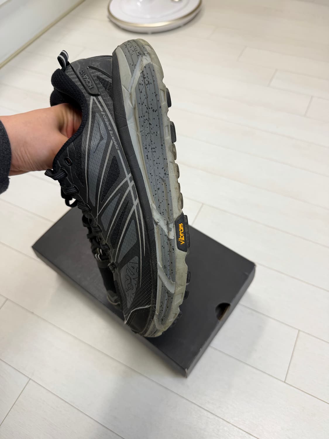 호카 마파테 스피드 2 280 사이즈  사진 찍고 절대 안신습니다 상품이미지6