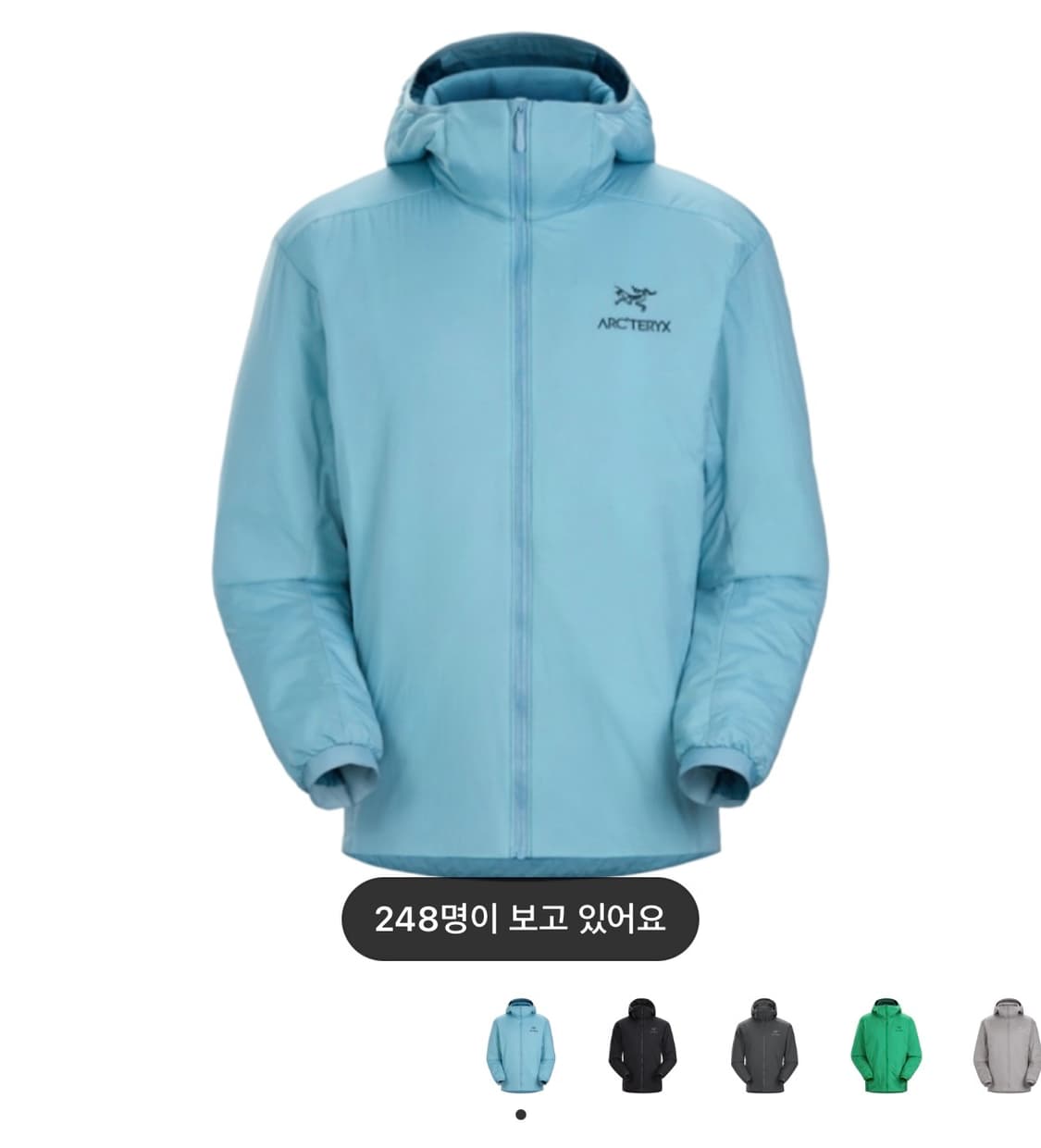 아크테릭스 아톰 LT 후디 솔레스 상품이미지1