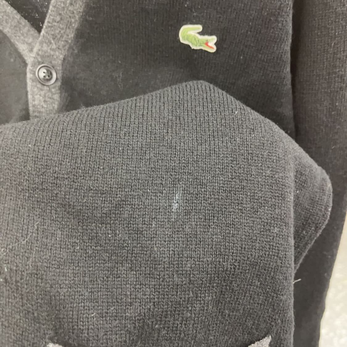 라코스테 서광 브이넥 울 니트 가디건 105 C06254 상품이미지5