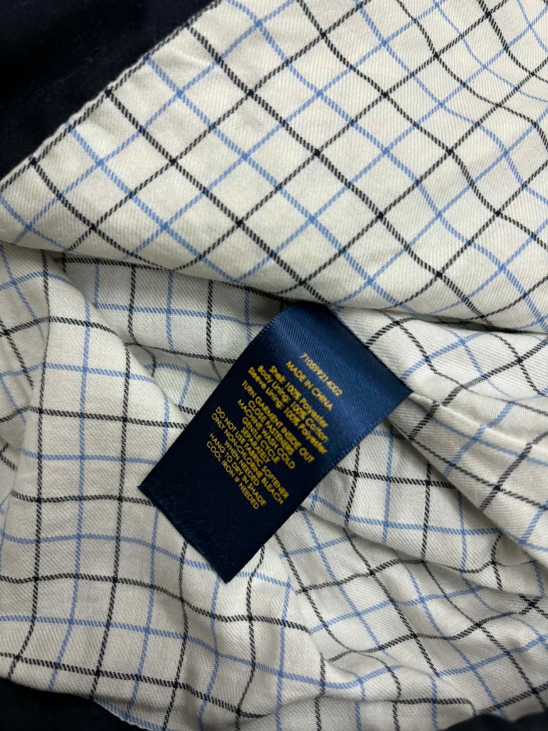 [XL] 폴로 랄프로렌 신형 네이비 폴리쉘 스윙탑 자켓 상품이미지4