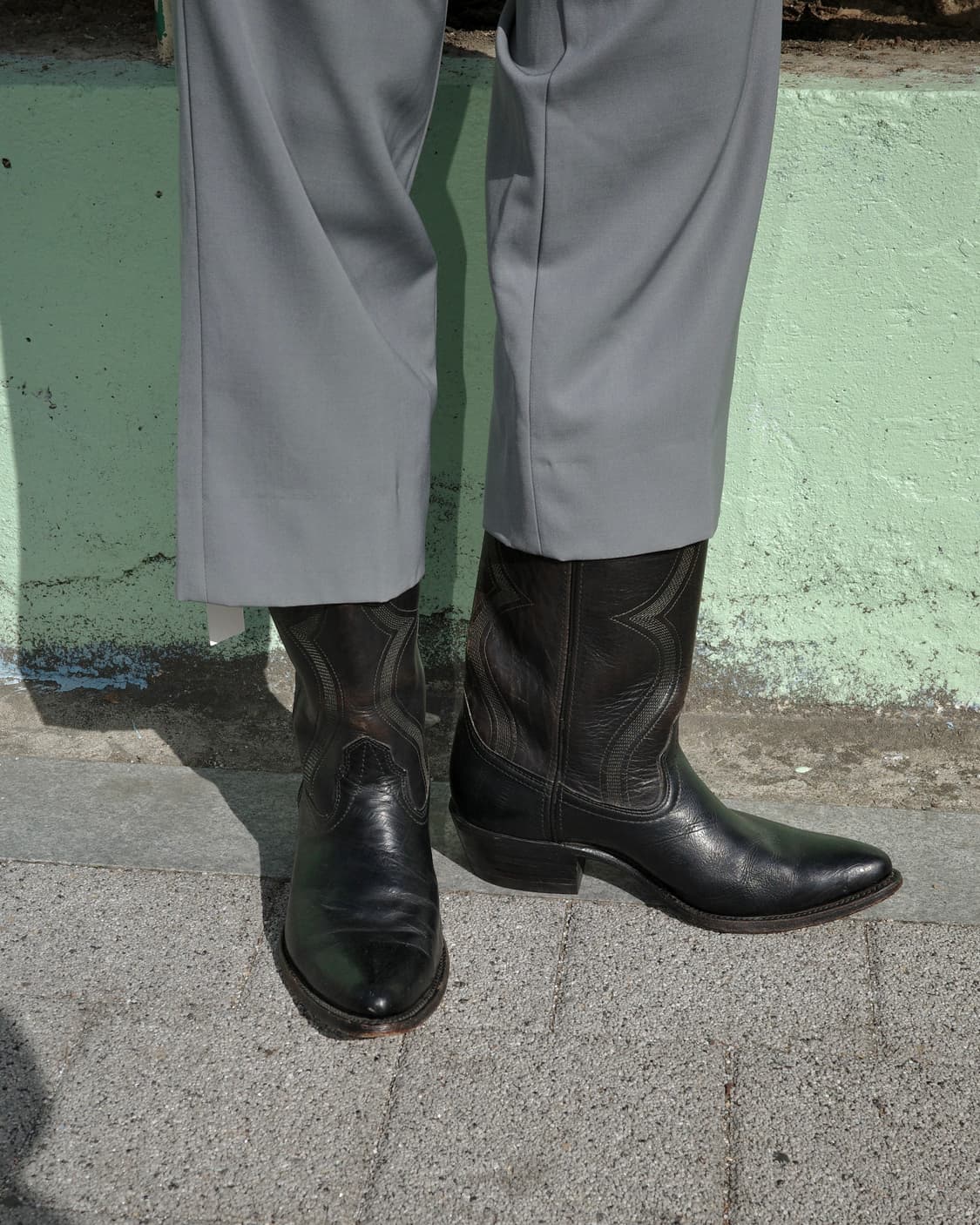 80s Double H 웨스턴 부츠 상품이미지9