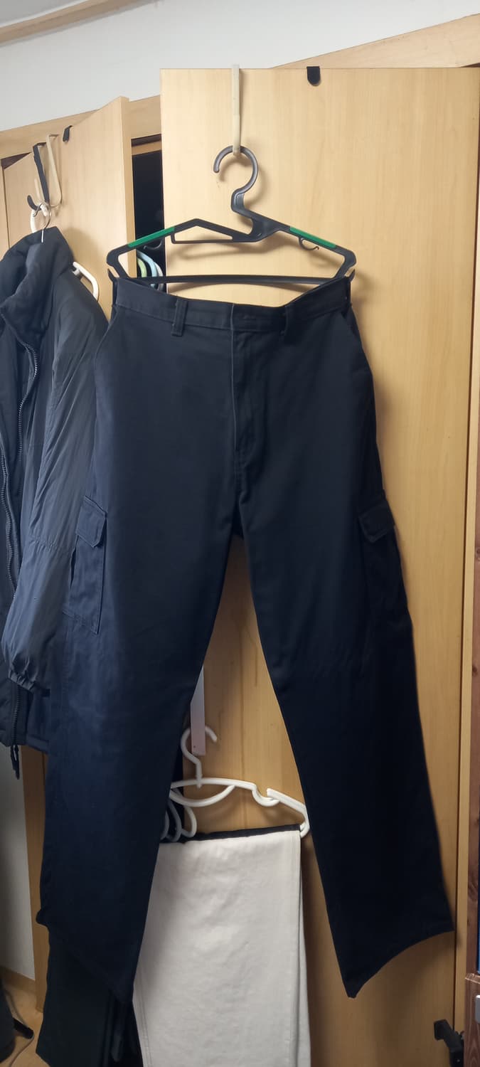 디키즈 코튼 루즈핏 워크 카고팬츠 블랙 34 34 상품이미지1