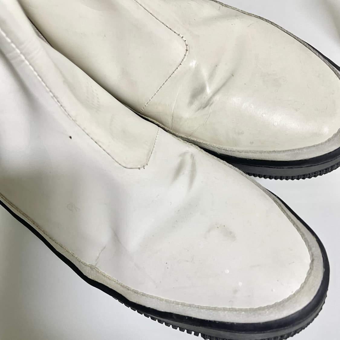 [235] 나이키 포스1 세이지 하이 검솔 화이트 방수부츠 레인부츠 상품이미지7