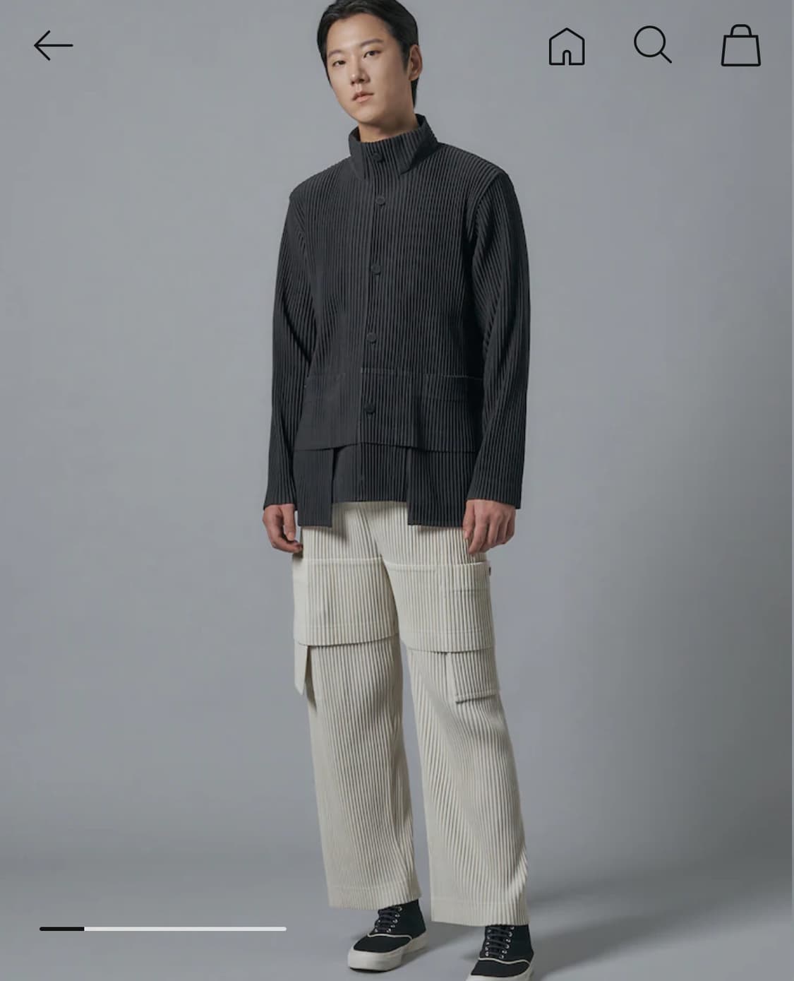 옴므플리세 멀티포켓 셋업 3사이즈 상품이미지5