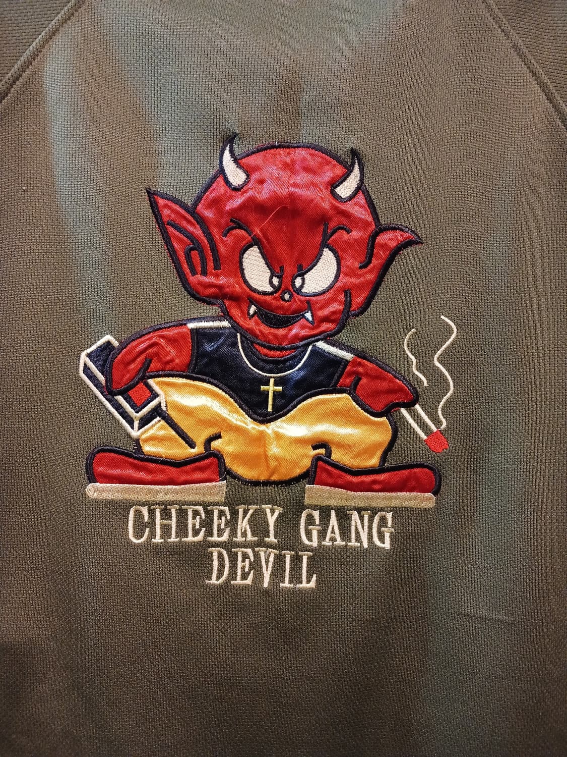 Cheeky Gang Devil 반팔 풀집업 상품이미지4