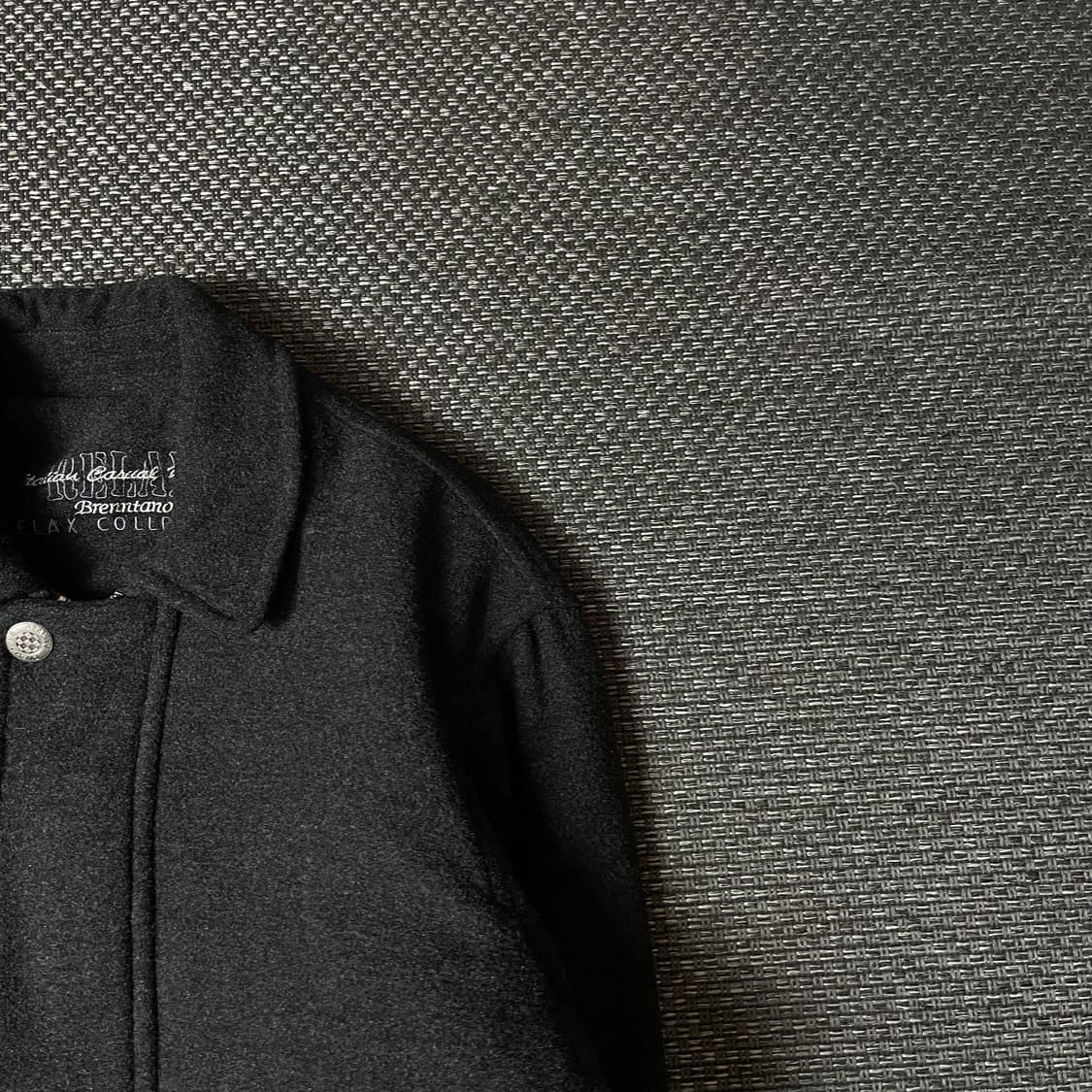 브렌타노 그레이 투포켓 울 카라 자켓 상품이미지3