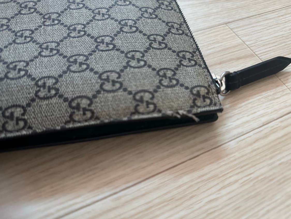 한정판 구찌 할리우드 늑대 GG수프림 클러치백 상품이미지3