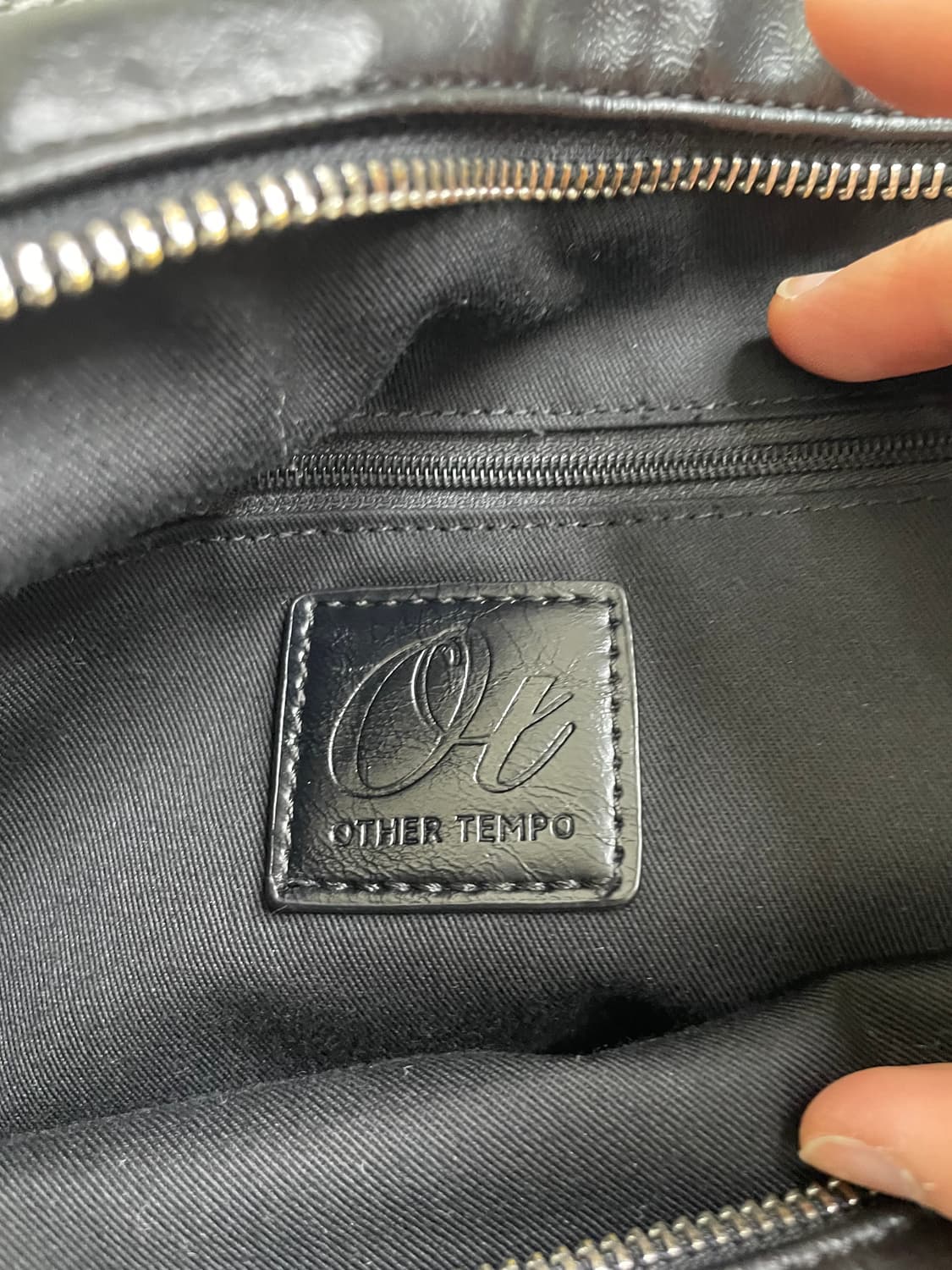 빈티지9. 아더템포 몰토백 크로스백 핸드백 레더 블랙 숄더 백 가방 상품이미지6