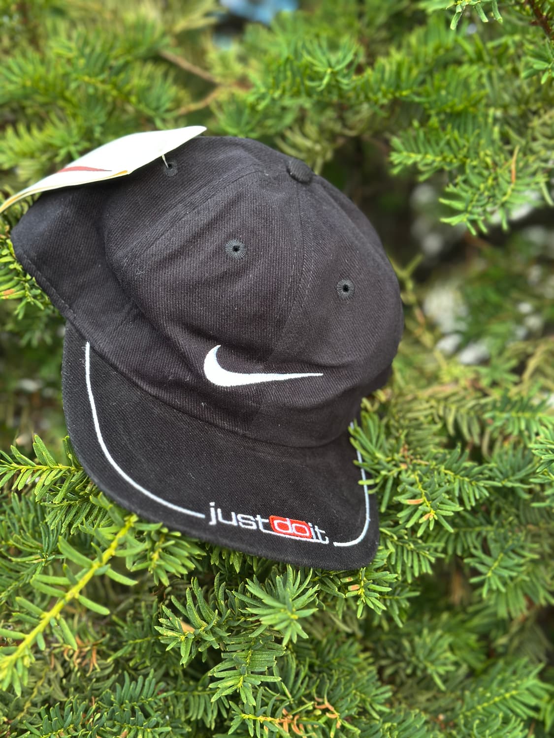 (새상품) 90s NIKE 블랙 빅스우시 모자 상품이미지1