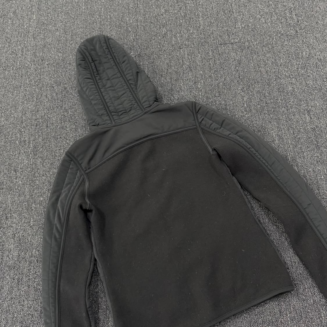 00s 프라다 플리스 퀼팅 후드 집업  상품이미지6