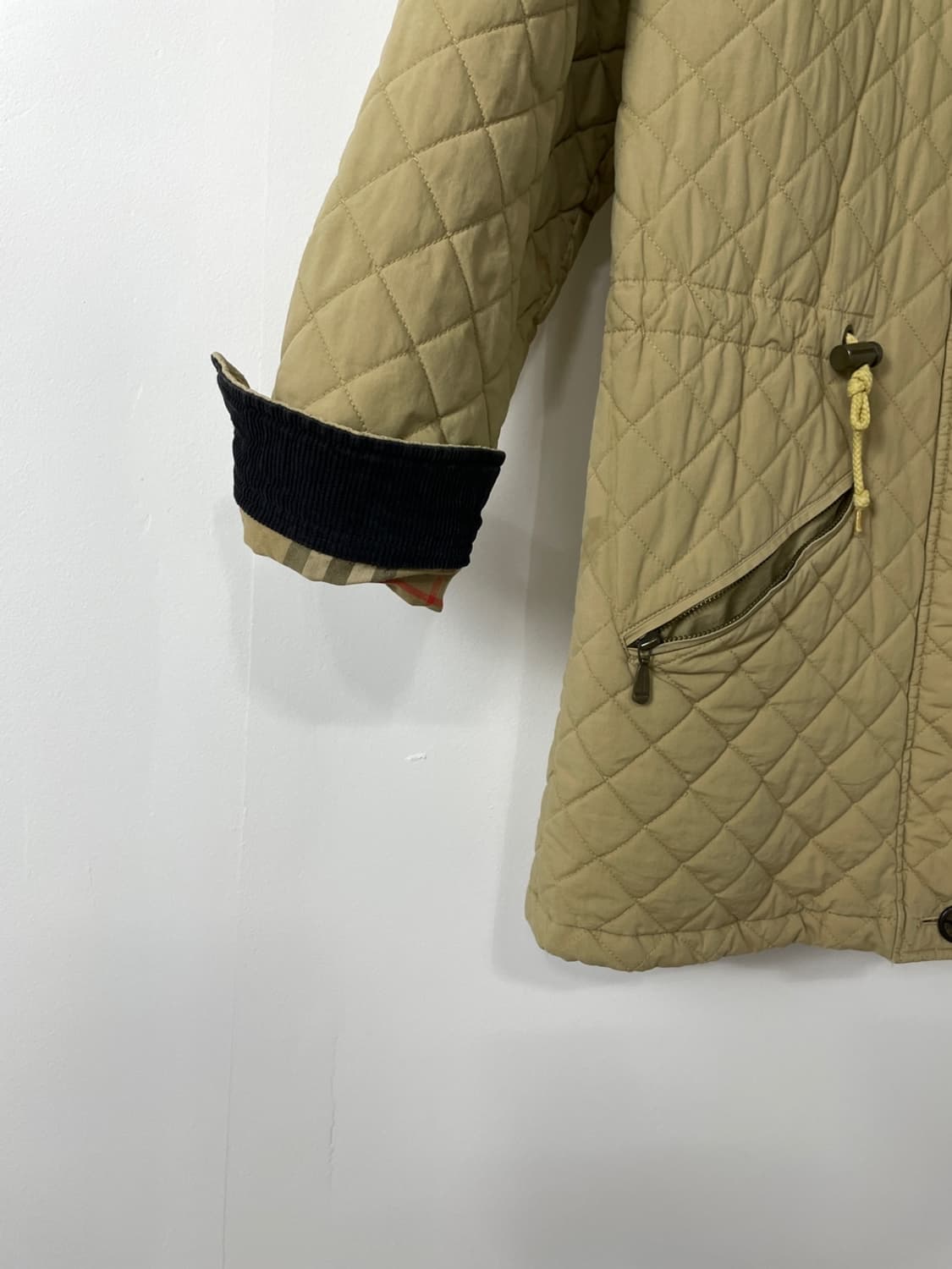 80s 버버리 퀼팅 자켓 상품이미지4