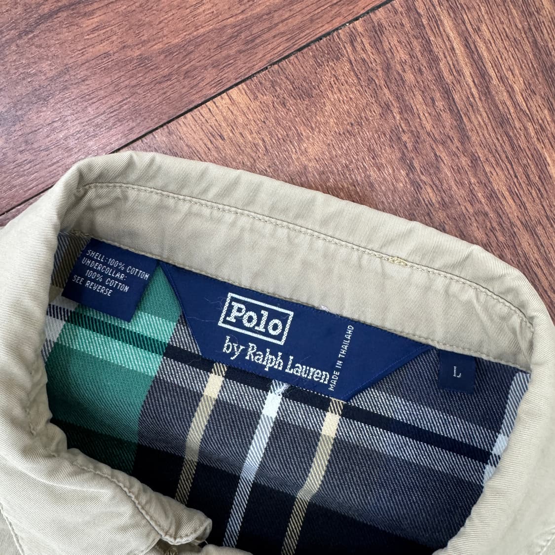 L 폴로 랄프로렌 90s 바이스윙 자켓  상품이미지10