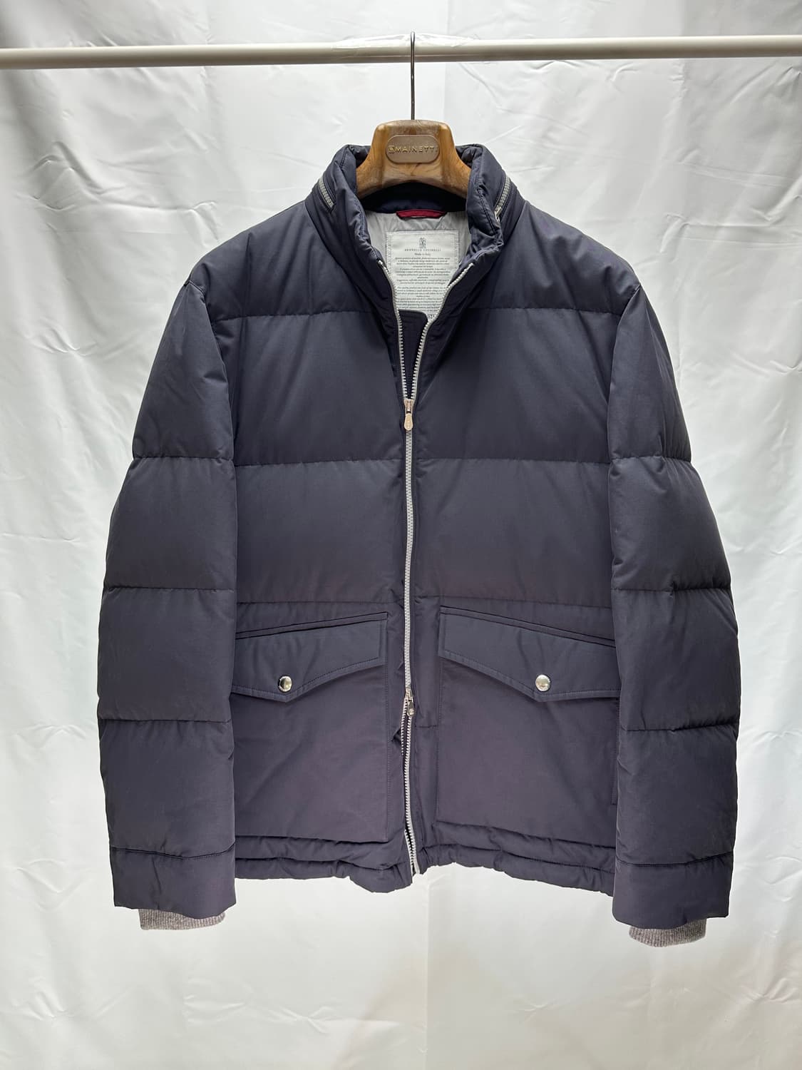 [택포함 완전 새제품] 브루넬로 쿠치넬리 구스다운 패딩 L(110) 상품이미지2