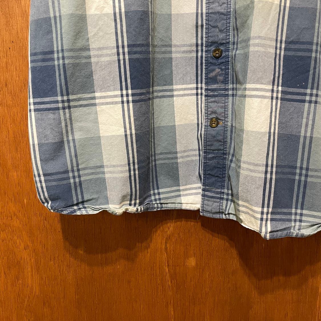 (XL) Charhartt 칼하트 체크 반팔 셔츠 릴렉스드핏 상품이미지4