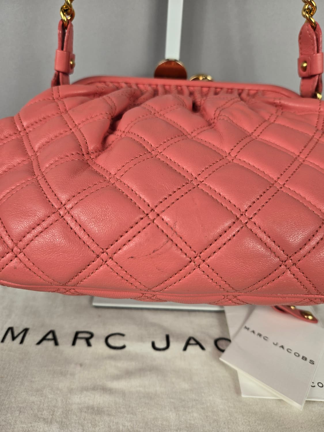 마크제이콥스 리틀 스탐백 퀼팅 체인 숄더백 가방 정품 마크 제이콥스 스탐 상품이미지4