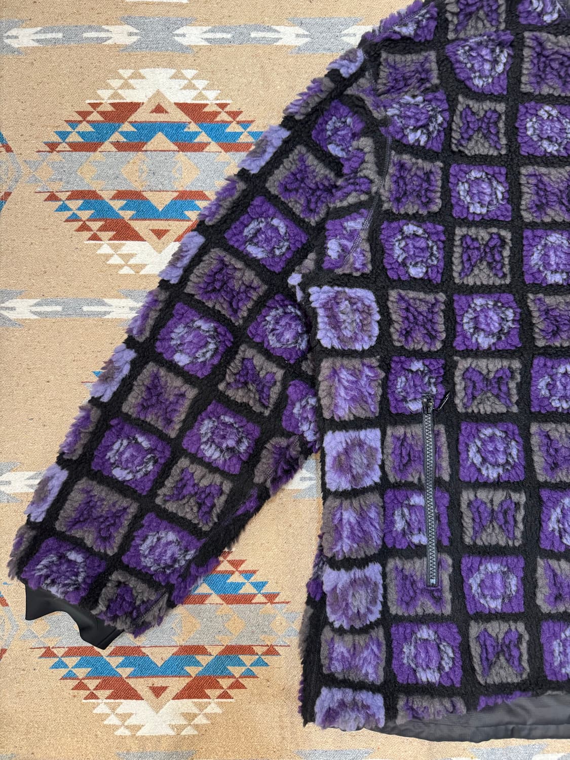 [M][100] 니들스 퍼 자켓 빠삐옹 플레이드 25FW 상품이미지4