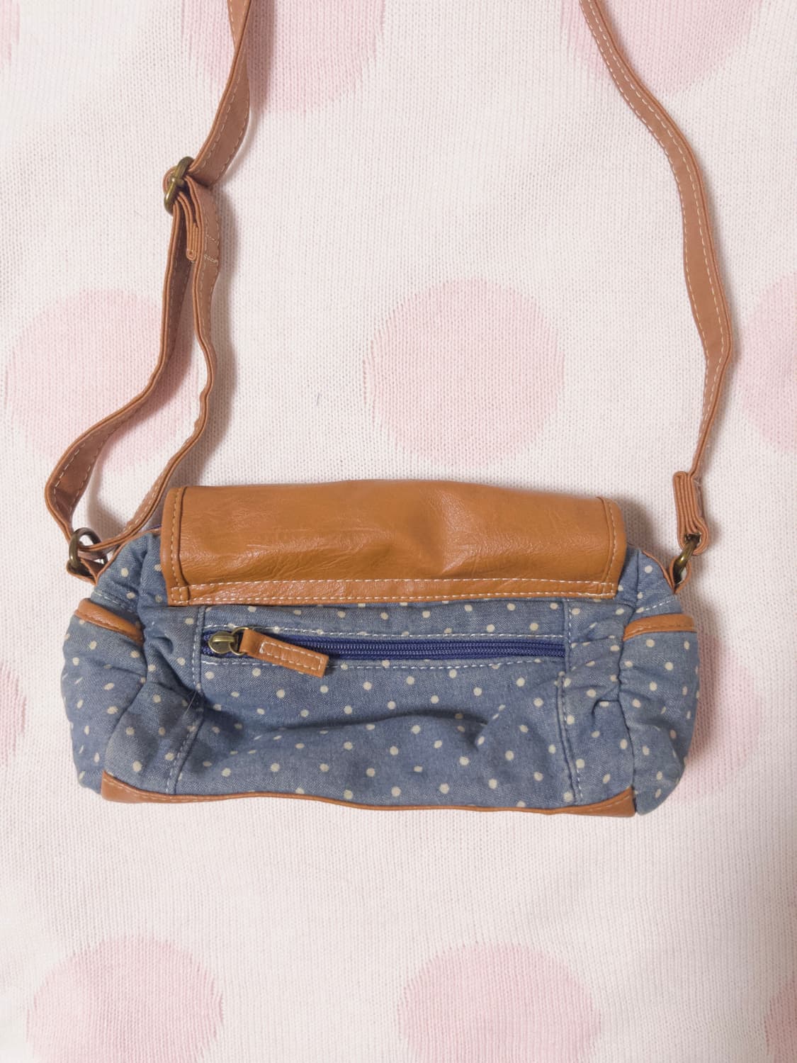 Vintage denim cross bag 상품이미지2