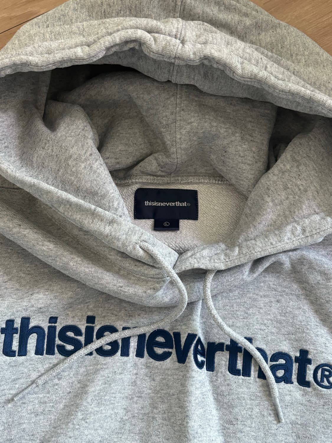 디스이즈네버뎃 후드 상품이미지2