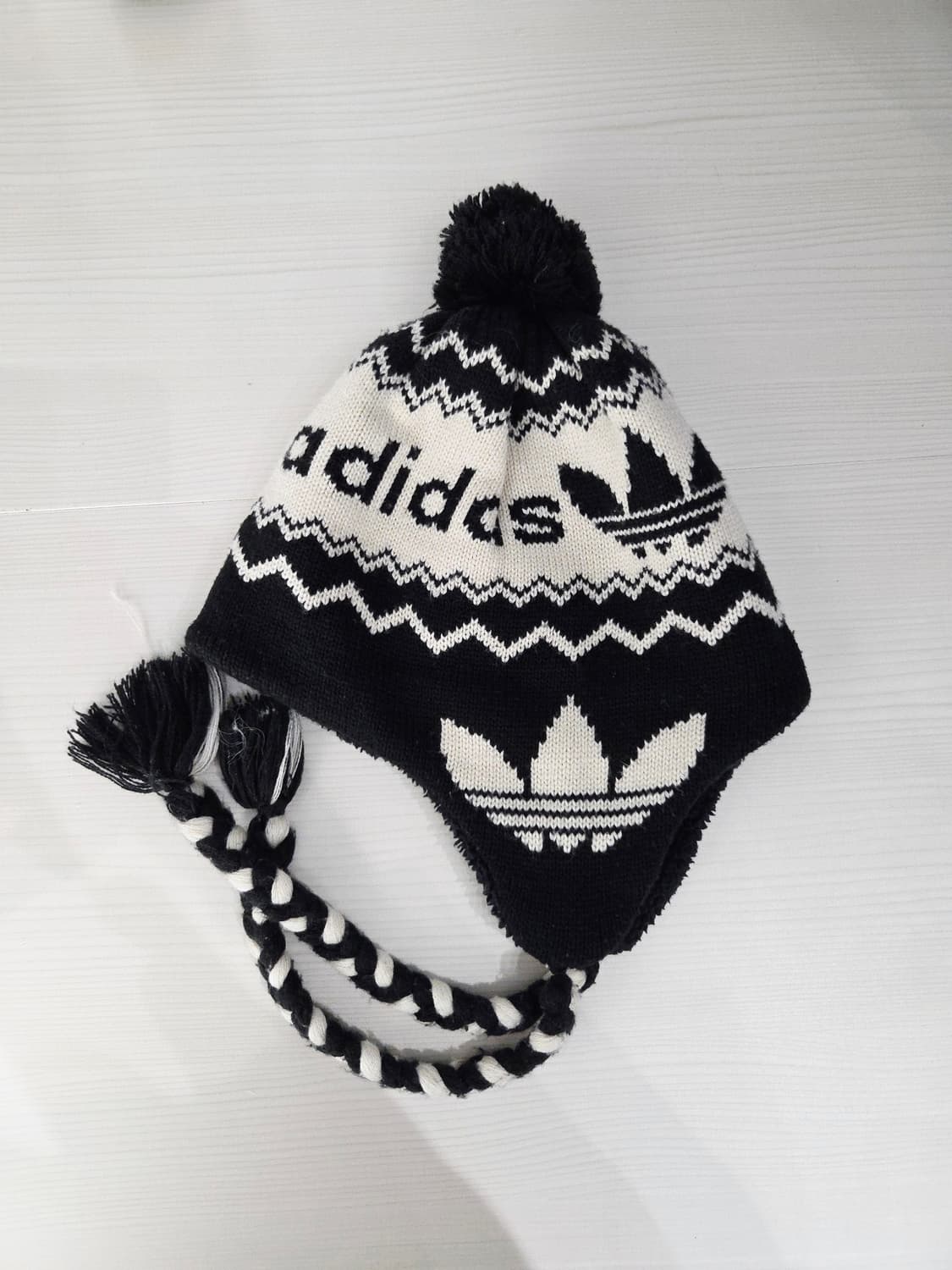 아디다스 오리지널 트레포일 귀도리 니트 비니 상품이미지4