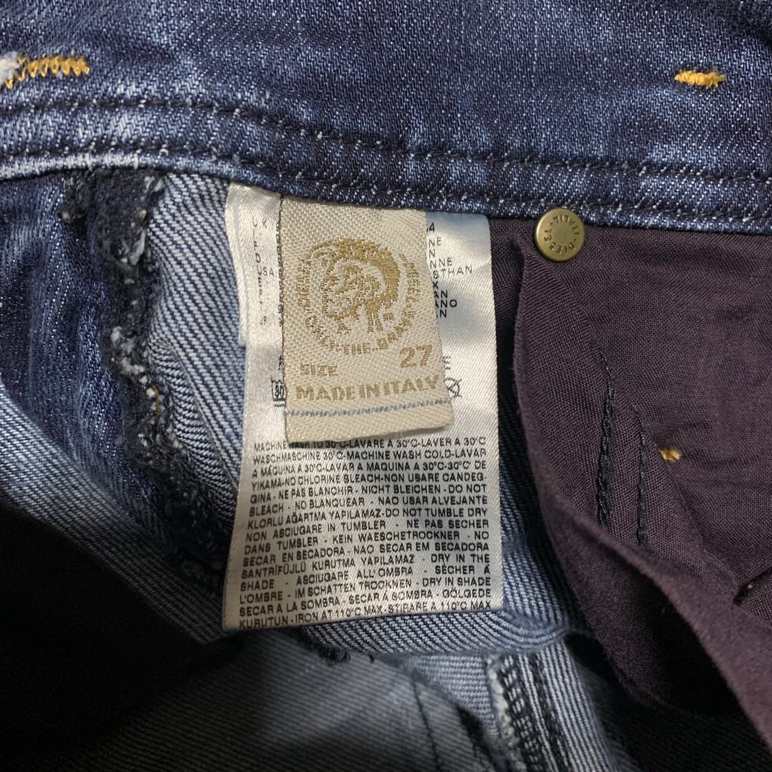 diesel데님팬츠 27 상품이미지9