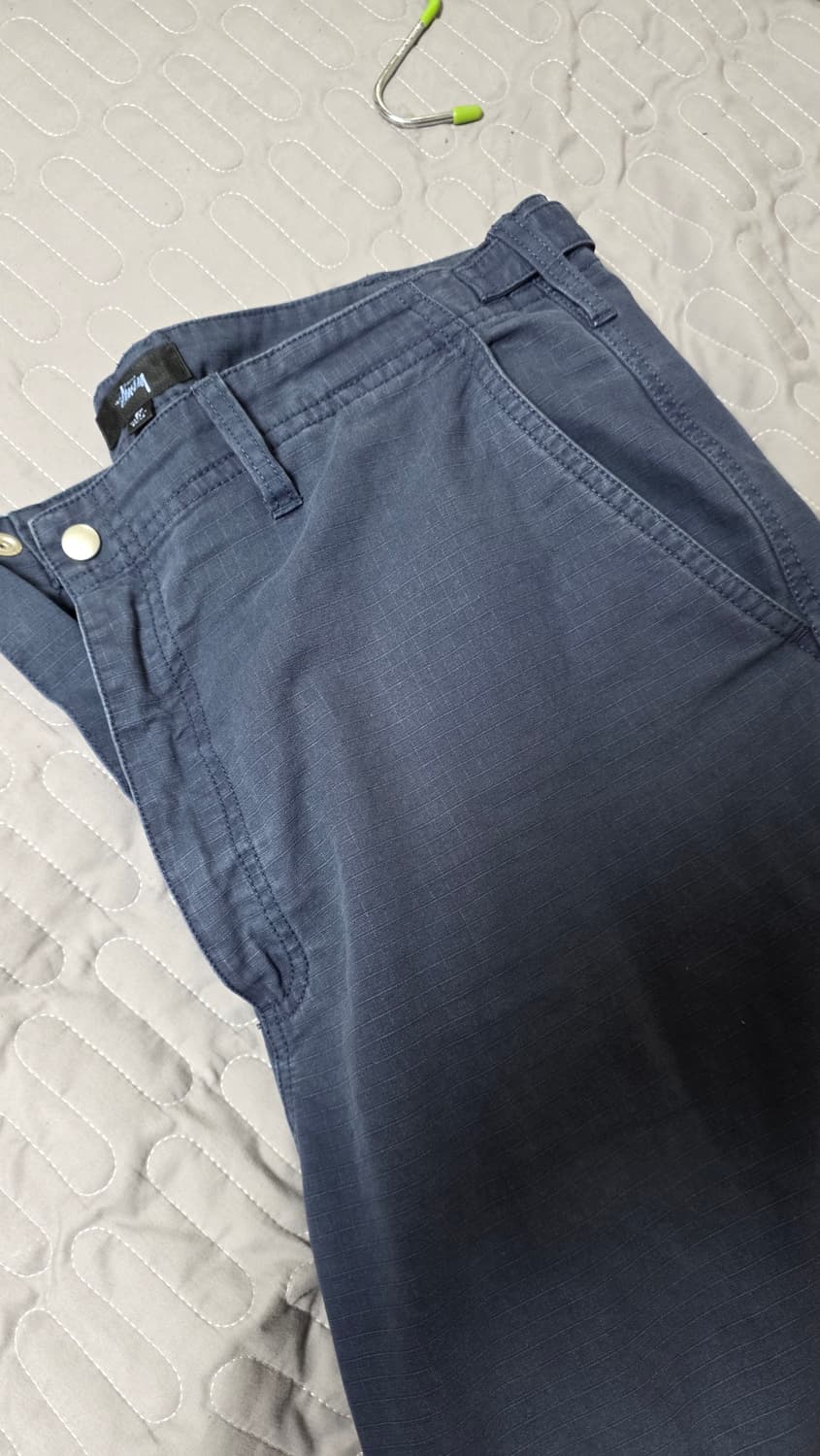 스투시 필드 팬츠 립스탑 블루 상품이미지6