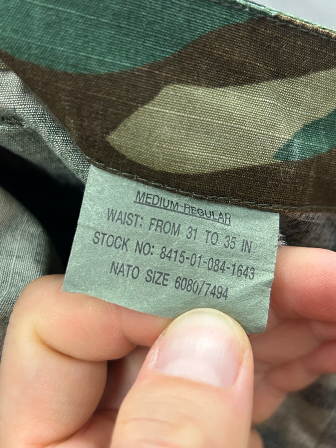 아메리칸 빈티지 밀리터리 카고 바지 상품이미지4