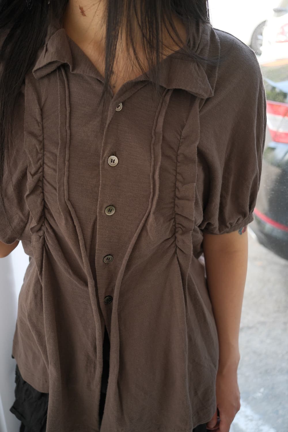 Puff sleeve top 상품이미지1