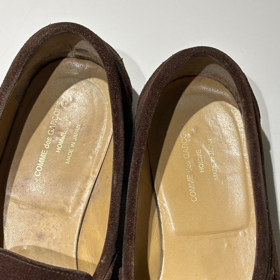 꼼데가르송 옴므 스웨이드 로퍼 상품이미지3