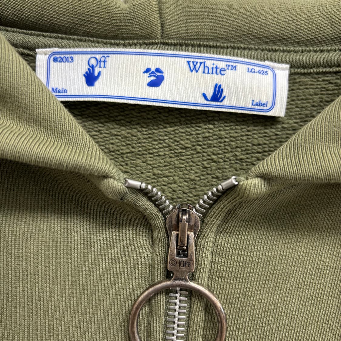 [M]오프화이트 에로우 후드집업 상품이미지2