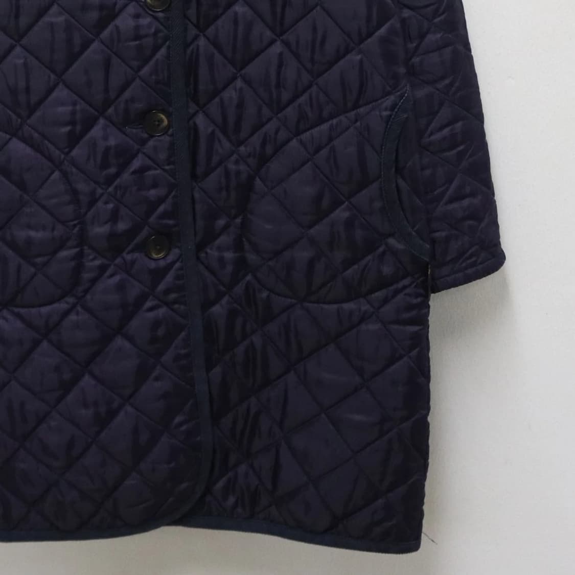 라벤햄 퀼팅 미디 후드 패딩 63843 상품이미지4