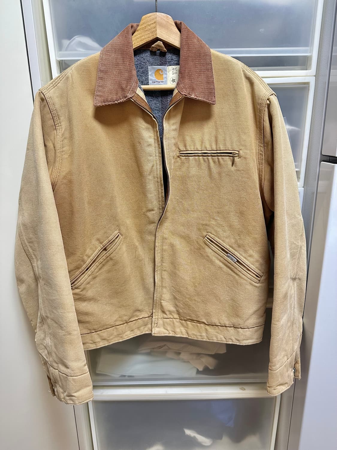 90년대 빈티지 칼하트 디트로이트 베이지 42 (103) 상품이미지1