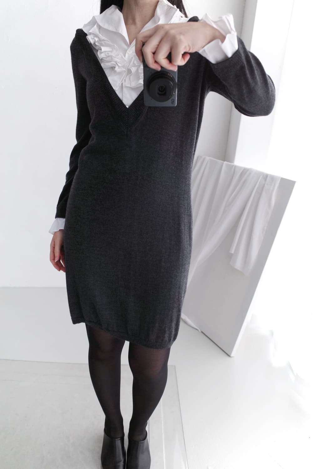 ritsuko shirahama) frill layered dress 상품이미지6