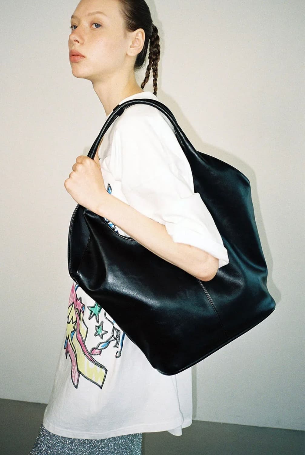 여밈 베이스백 블랙 상품이미지3