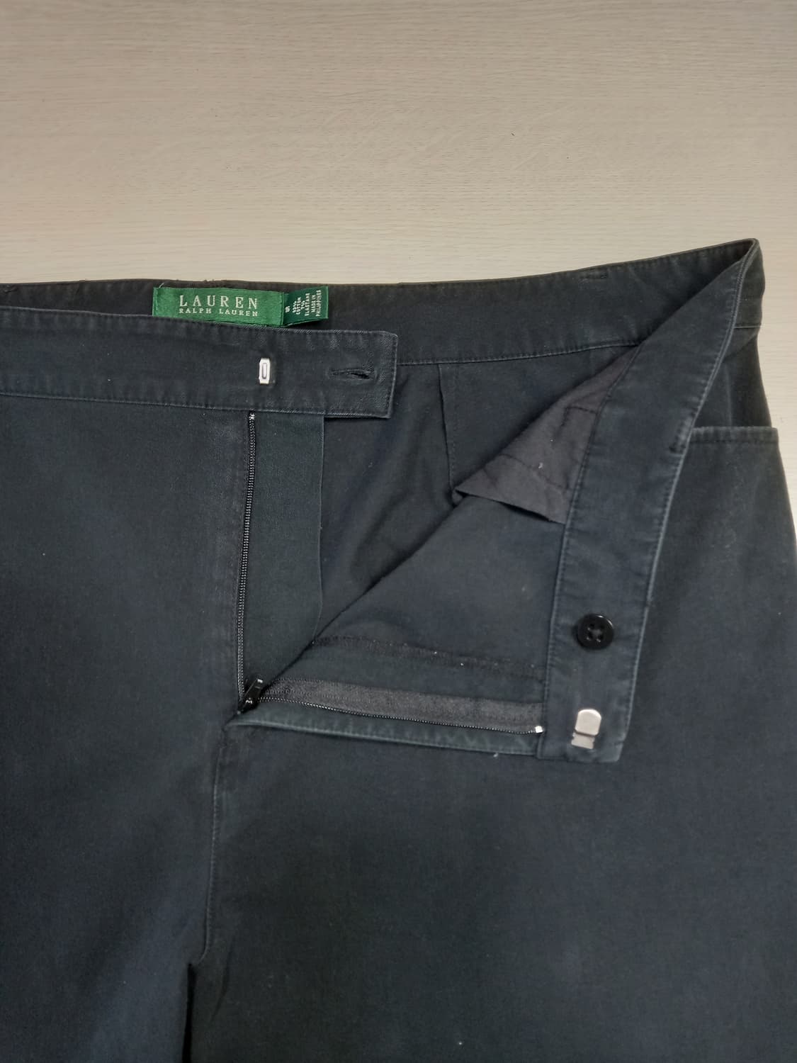 38 RALPH LAUREN 봄여름용 스판 슬림일자 치노 블랙38-160 상품이미지6