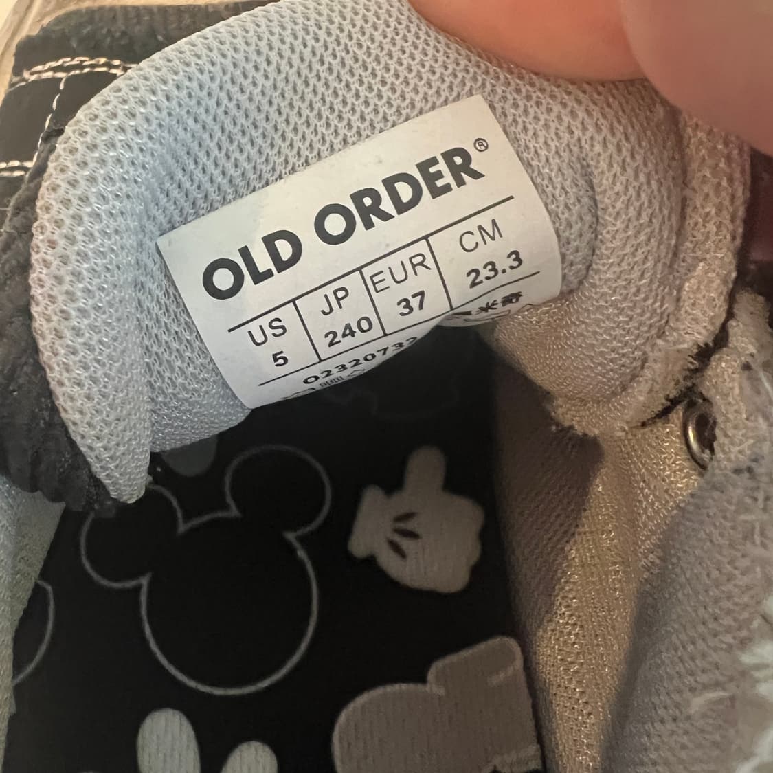 올드오더 x 디즈니 빅헤드 캔버스 미키  상품이미지5