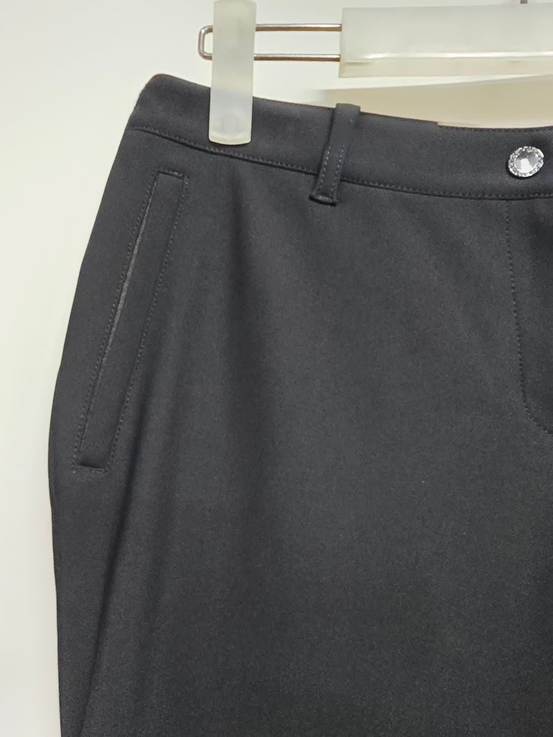 루이까스텔 블랙 여성 기모바지 슬랙스 상품이미지2