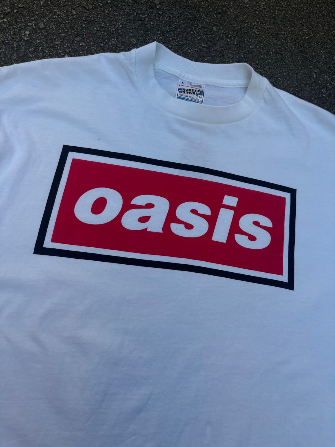 OASIS 오아시스 투어 반팔 티셔츠 상품이미지2