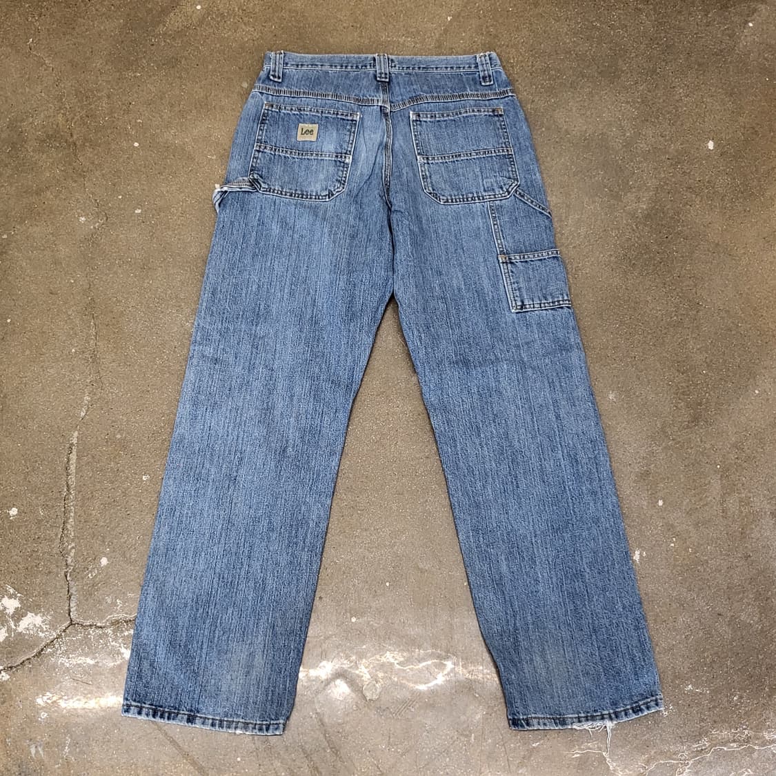 Lee 루즈핏 데님 청바지 중청 상품이미지5